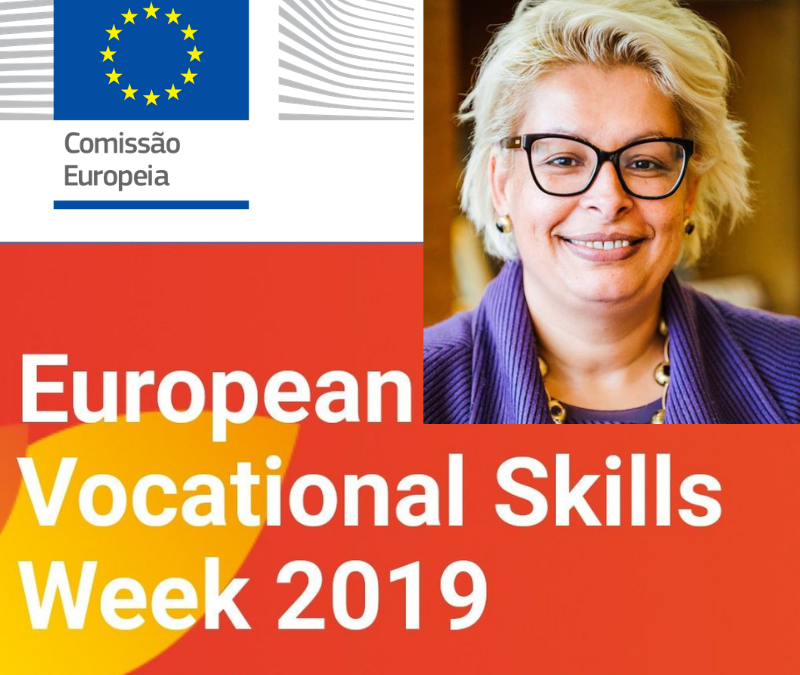 Comissão Europeia Nomeia Dra. Teresa Do Rosário Damásio Como Embaixadora Da Semana Europeia Da Formação Profissional 2019