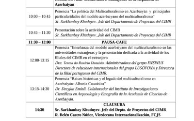 Jornada del multiculturalismo: El modelo de multiculturalismo en Azerbaiyán