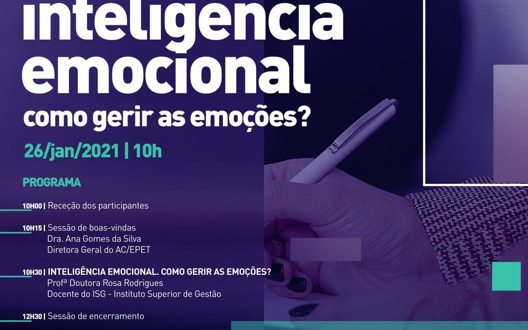 Workshop – Encontro de spo’s Inteligência emocional, como gerir as emoções