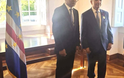 Condecoração pelo Presidente da República de Cabo Verde