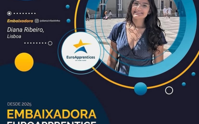 Aluna da EPET Embaixadora EuroApprentice